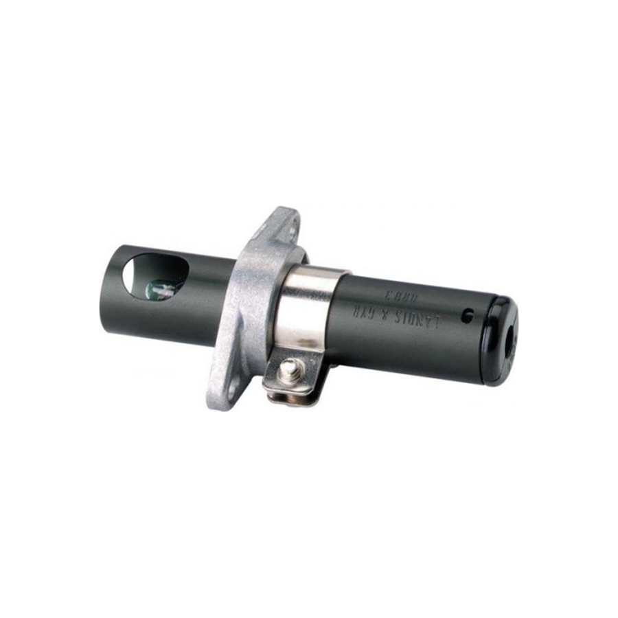 Siemens QRB3 series flame detector with mounting flange
