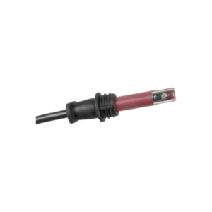 Siemens QRB4 series flame detector with soft mounting plug, detail view