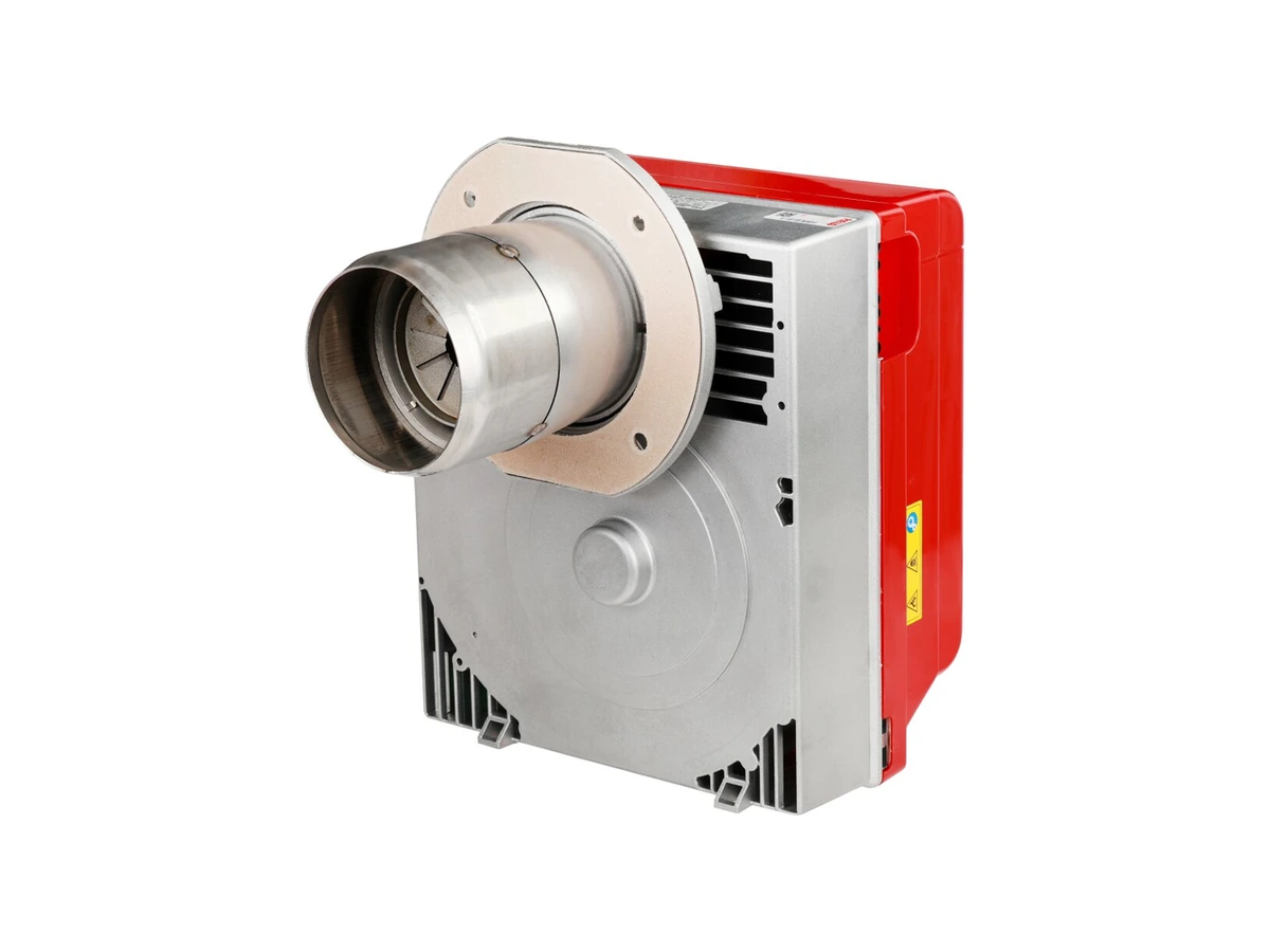 Riello Gulliver RG3D two-stage light oil burner - rear view