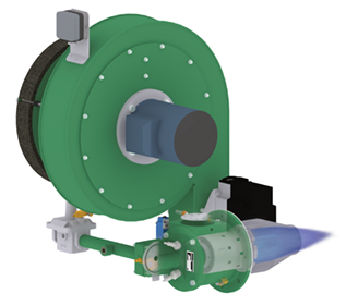 Honeywell Eclipse RatioAir industrial burner