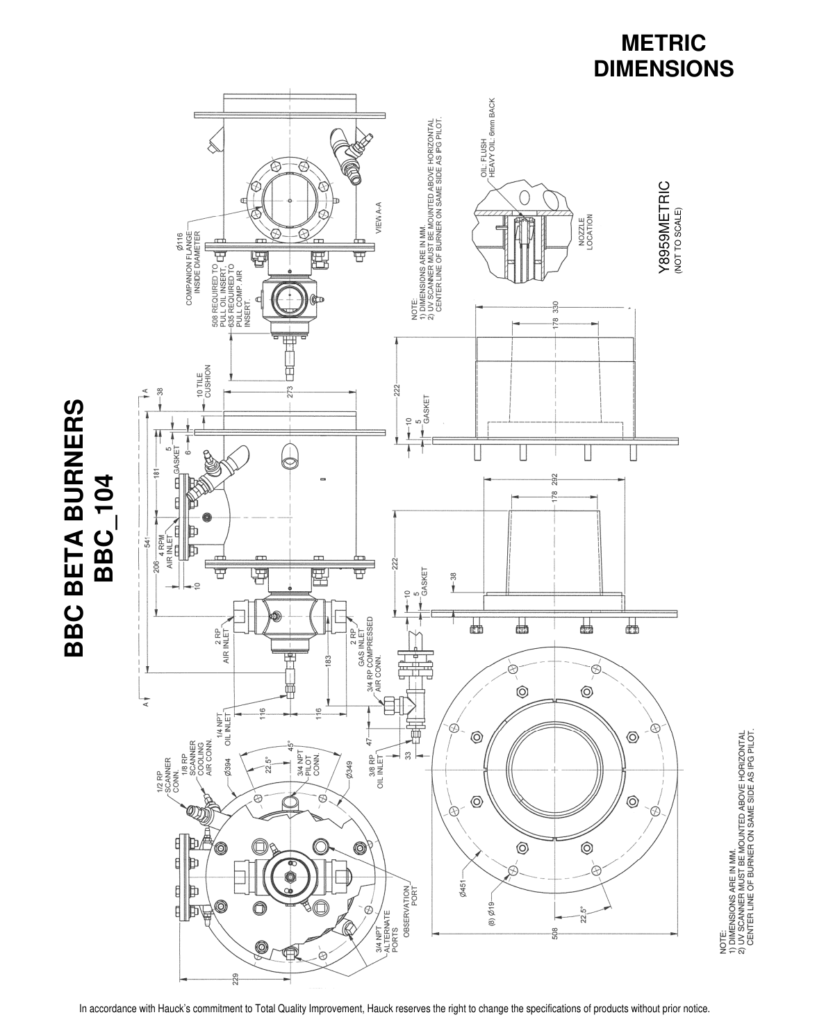 BBC __04 manufacturer dimensional reference, metric. Not to scale; this is a separate configuration from the BBG drawing.