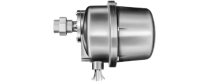 Honeywell C7061F2 explosion-proof housing with pipe union and leadwires
